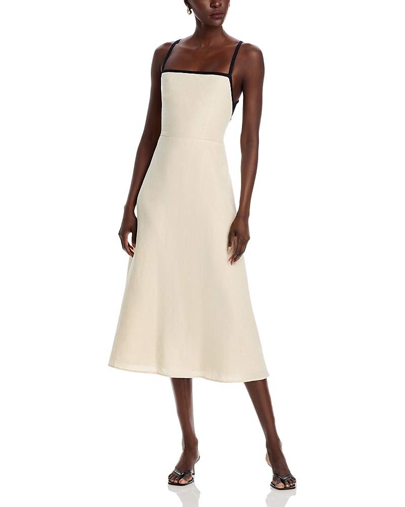 Steve Madden Riyan Linen Blend A-line Sundress