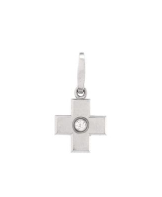 Pre-Owned Cartier - Cross Charm Pendant 18K White Gold and Diamond