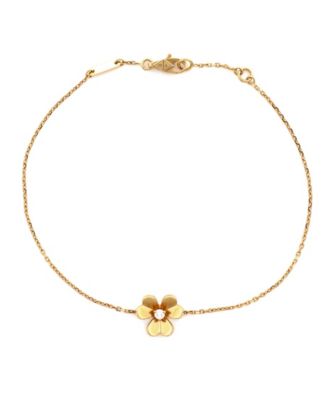 Pre-Owned Van Cleef & Arpels - Mini Frivole Bracelet 18K Gold with Diamond