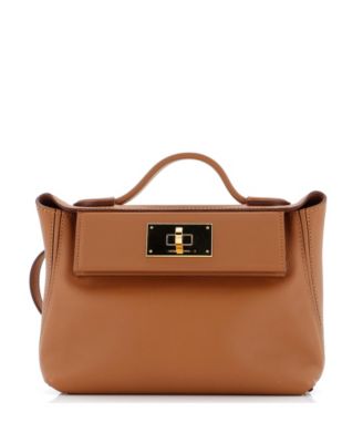 Pre-Owned HERMÈS - Pre-Owned Hermes 21 24/24 Bag Evercolor with Swift