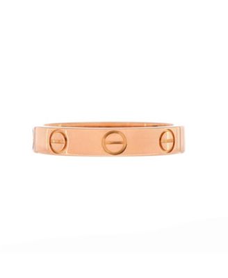 Pre-Owned Cartier - Love Wedding Band Ring 18K Rose Gold