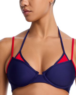 Layered Look Bikini Top - Exclusive