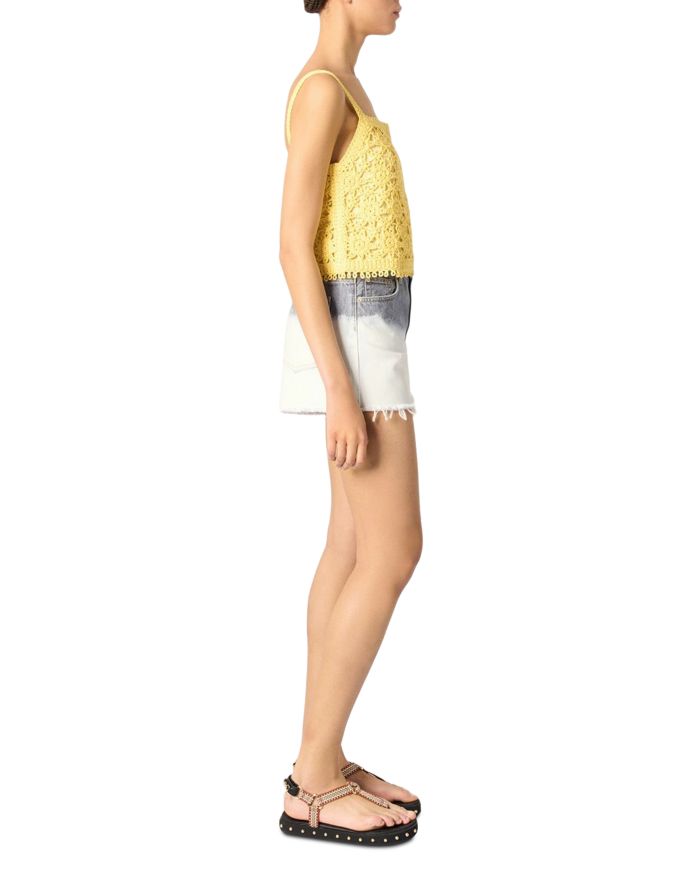 Crochet Knit Top