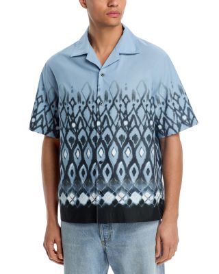 HUGO - Espino Printed Short Sleeve Camp Shirt