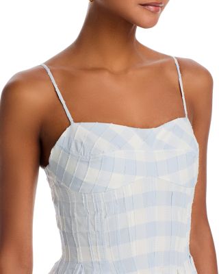 Kittiya Sleeveless Poplin Midi Dress