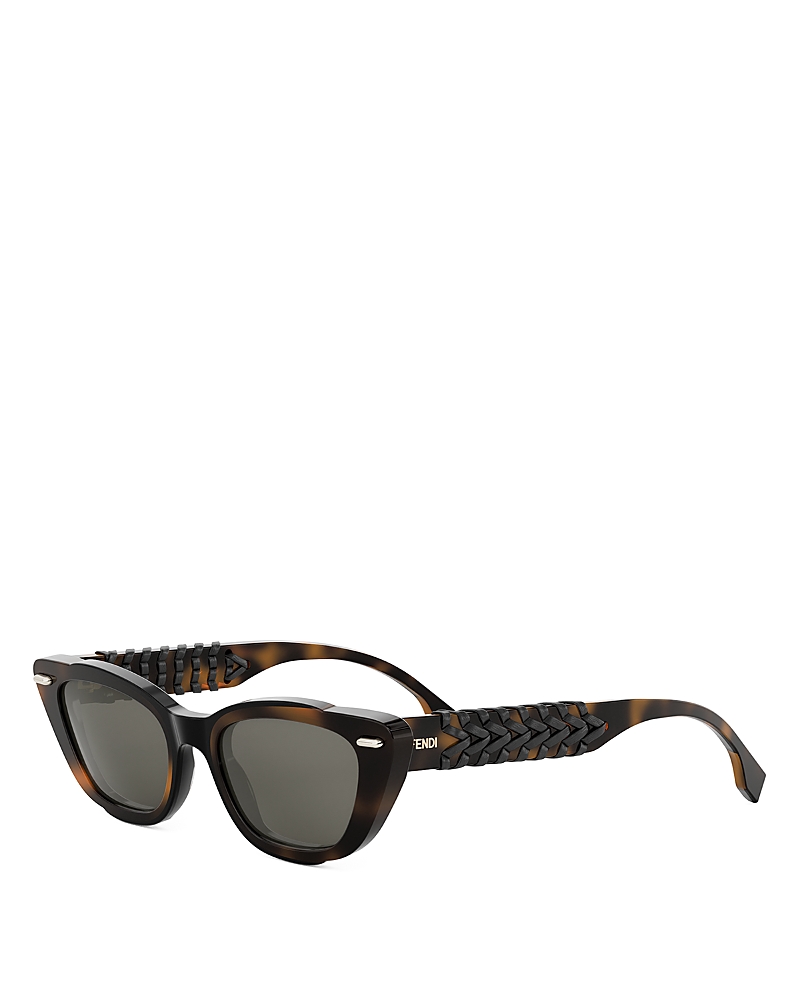 Fendi Interlace Cat Eye Sunglasses
