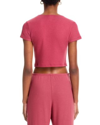Lauren Cropped Slim Fit Top