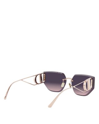 30Montaigne B3U Rose Butterfly Sunglasses, 65mm