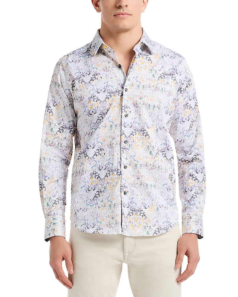 Robert Graham Croatia Cotton Stretch Classic Fit Button Down Shirt