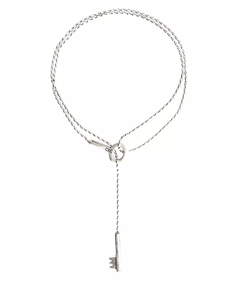 Cxc Key Sliding Necklace