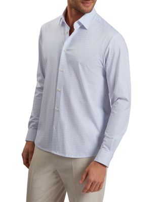 Wavey Regular Fit Geometric Shirt