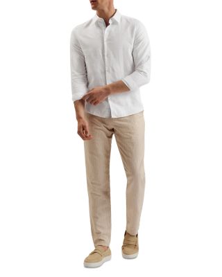 Button Front Long Sleeve Shirt