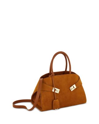 Hug Suede Handbag