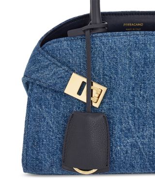 Hug Mini Denim Handbag