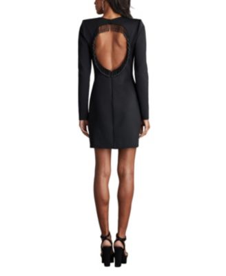 Romy Fringe Embellished Mini Dress