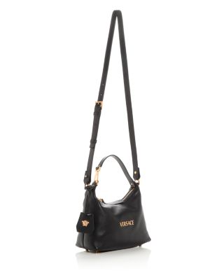 Tag Leather Hobo Bag