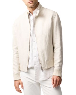 Staveley Linen Bomber Jacket