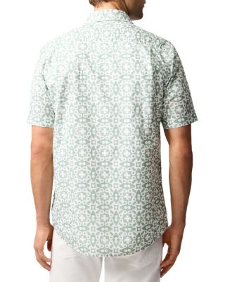 Palliser Bay Regular Fit Short Sleeve Linen Shirt 