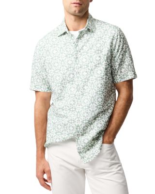 Rodd & Gunn Palliser Bay Regular Fit Short Sleeve Linen Shirt