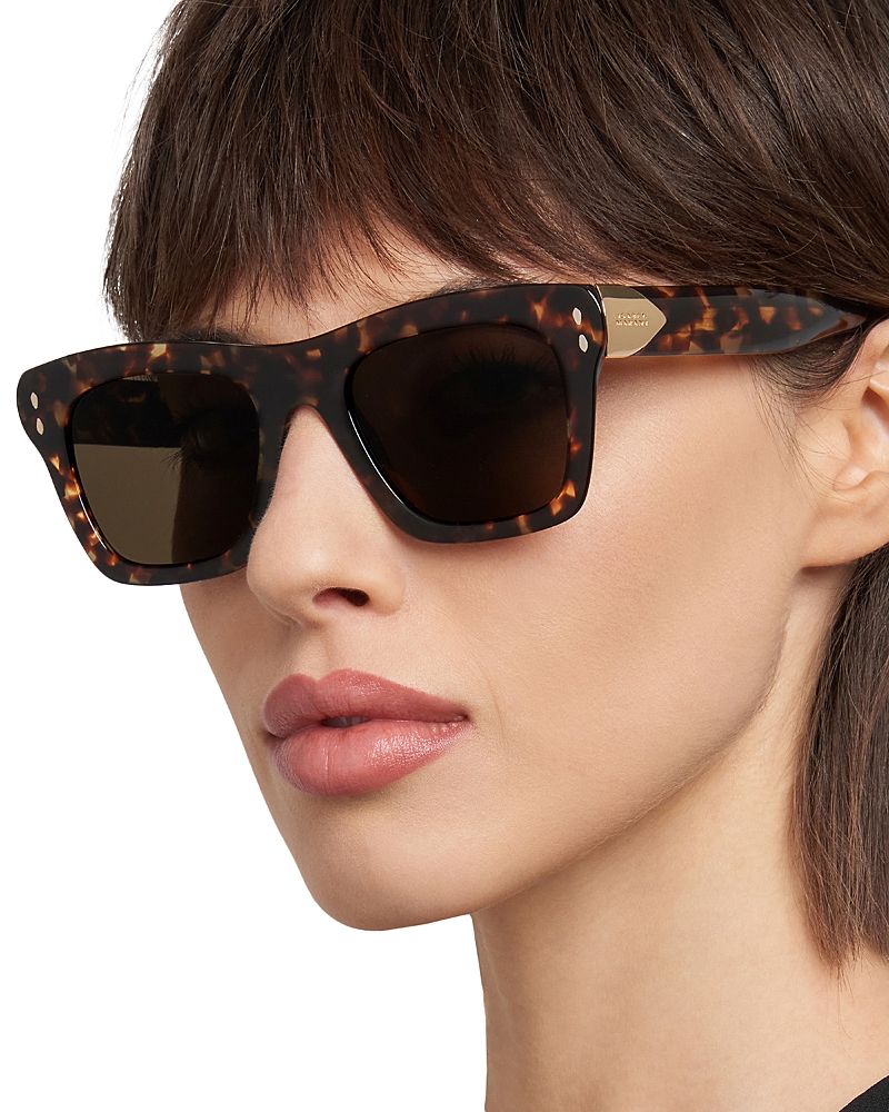 Isabel Marant 51mm Cat Eye Sunglasses In Havana/brown