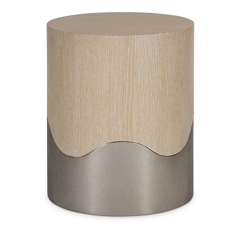 Solaria Round Wood Accent Table