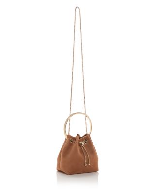 Bon Bon Suede Top Handle Bag