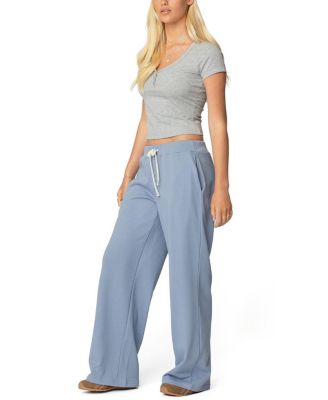 French Terry Straight Leg Sweatpants