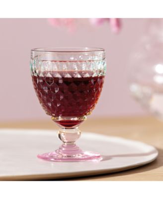 Boston Pearl Crystal Red Wine Glass
