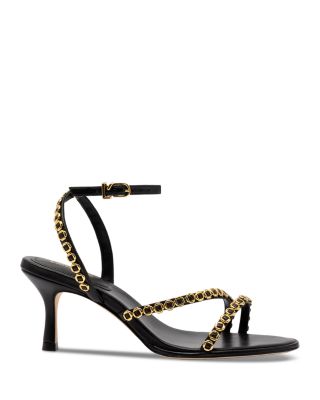 Larroudé - Women's Milanina Mini Mid Heel Sandals