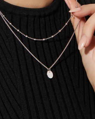 Willow Silver Coin Necklace Set