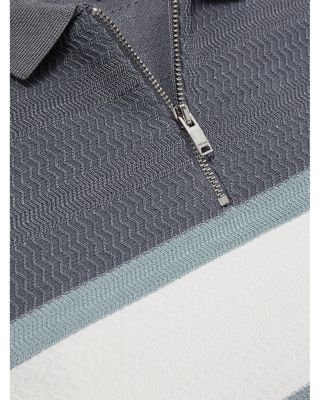 Boys' Grove Textured Color Block Polo - Big Kid