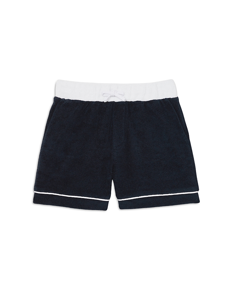Reiss Blue Multi 9-13 Yrs Velour Colour-block Shorts