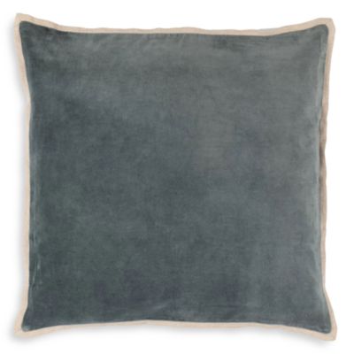 Gehry Velvet Linen Decorative Pillow Cover, Square