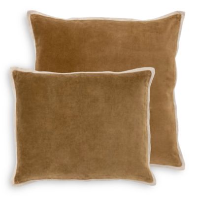 Gehry Velvet Linen Decorative Pillow Cover, Square