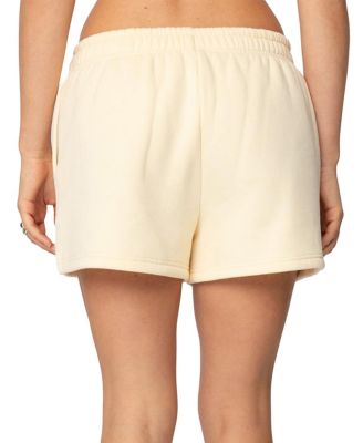 Edikted Orchid Babe Sweat Shorts