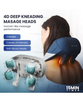 Shiatsu Neck and Back App Controlled Massager Hands Free & Heat