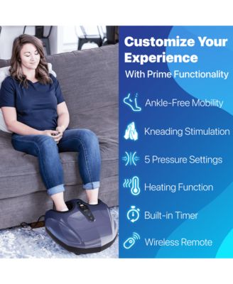 Shiatsu Foot Massager Machine with Multiple Functions and Heat