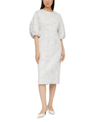 Lafayette 148 New York - Balloon Sleeve Midi Dress