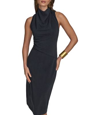 Cowlneck Sheath Dress