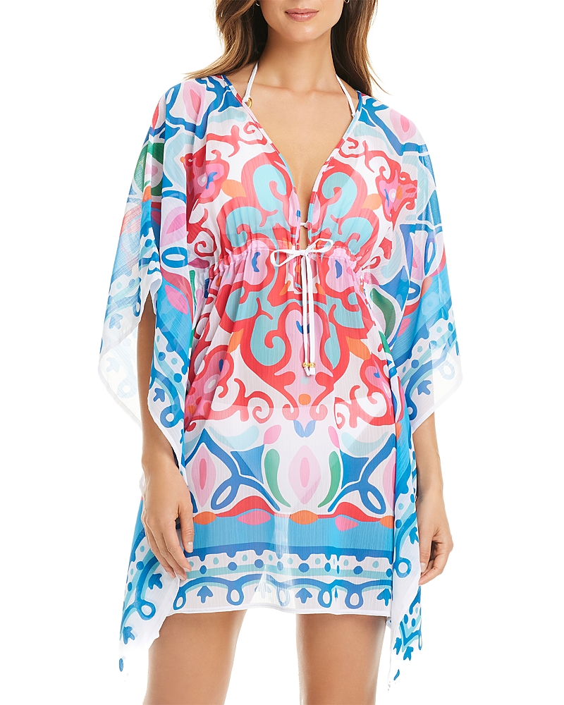Bleu Rod Beattie Caftan Swim Cover-Up