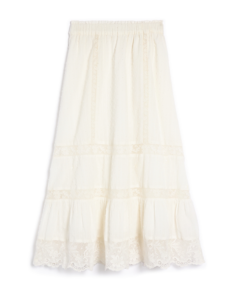 LoveShackFancy Girls' Donella Skirt - Big Kid