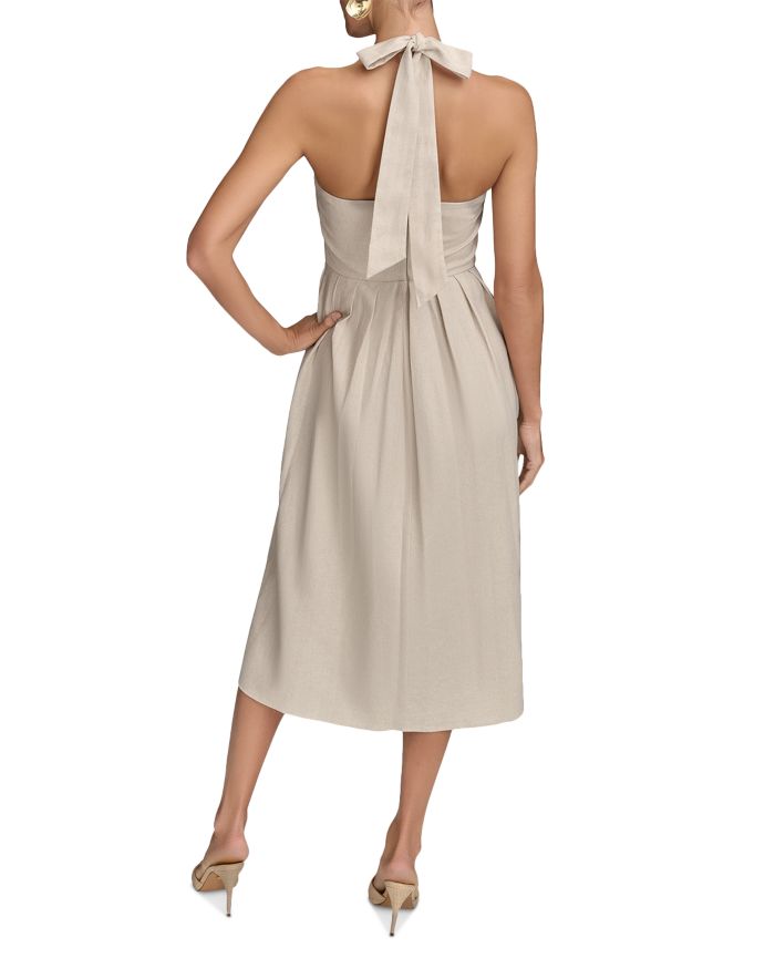 Halterneck Midi Dress