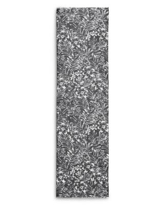 Contrast Floral Scarf - Exclusive