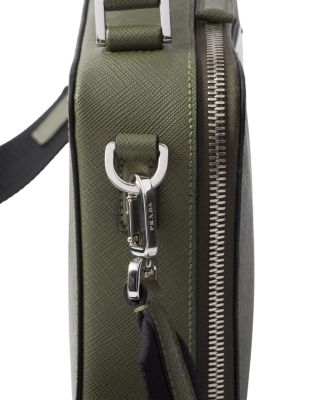  Brique Medium Saffiano Leather Bag