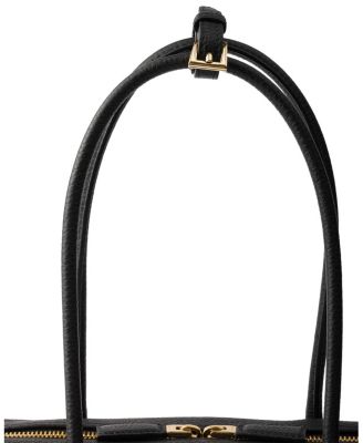Medium Leather Top-Handle Bag