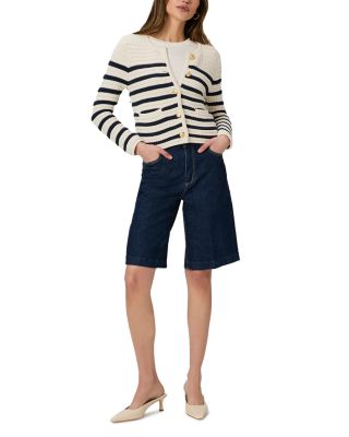 Cadee Denim Bermuda Shorts