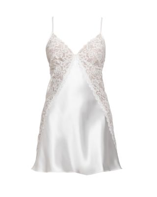 La Belle Lace Trim Chemise