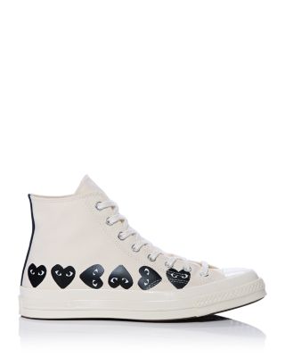 Comme Des Garcons PLAY x Converse Unisex Chuck 70 Heart High  display picture 2