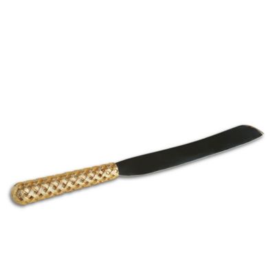 L'Objet - Gold Braid Bread Knife