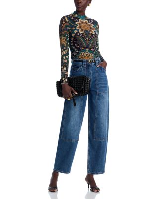 Jaipur Black Tulle Blouse